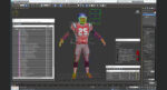 New England Patriots American Football Player Rigged