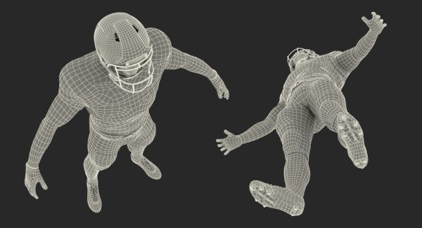 New England Patriots American Football Player Rigged