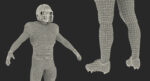 New England Patriots American Football Player Rigged