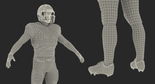 New England Patriots American Football Player Rigged