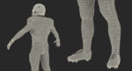 New England Patriots American Football Player Rigged