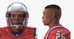 New England Patriots American Football Player Rigged