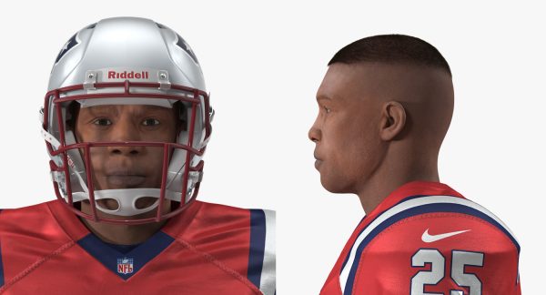 New England Patriots American Football Player Rigged