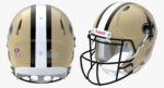 New Orleans Saints Football Player Helmet