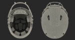New Orleans Saints Football Player Helmet