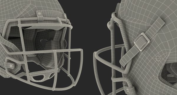 New Orleans Saints Football Player Helmet