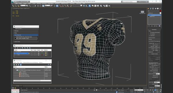 New Orleans Saints Football Top Uniform