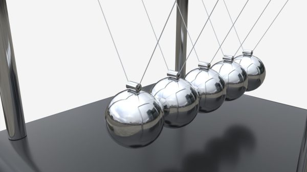 Newton Cradle Balance Steel Balls 01