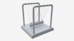 Newton Cradle Balance Steel Balls 01