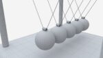 Newton Cradle Balance Steel Balls 01
