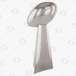 NFL Vince Lombardi Trophy 3D Model