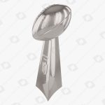 NFL Vince Lombardi Trophy 3D Model
