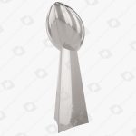 NFL Vince Lombardi Trophy 3D Model
