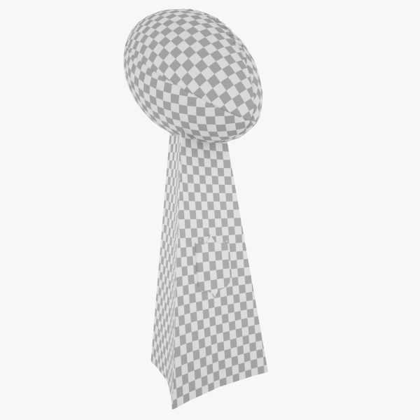 NFL Vince Lombardi Trophy 3D Model