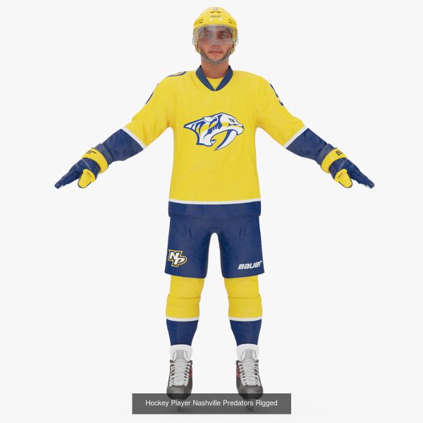 NHL Hockey Players Rigged Collection of 20 Teams