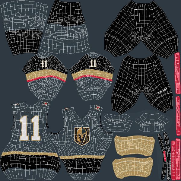 NHL Hockey Players Rigged Collection of 20 Teams