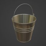 Nickel Pure Steel Bucket