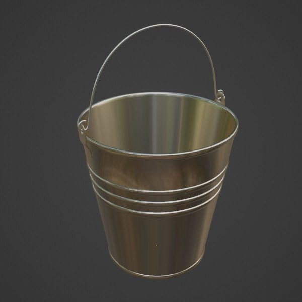 Nickel Pure Steel Bucket