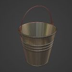 Nickel Pure Steel Bucket