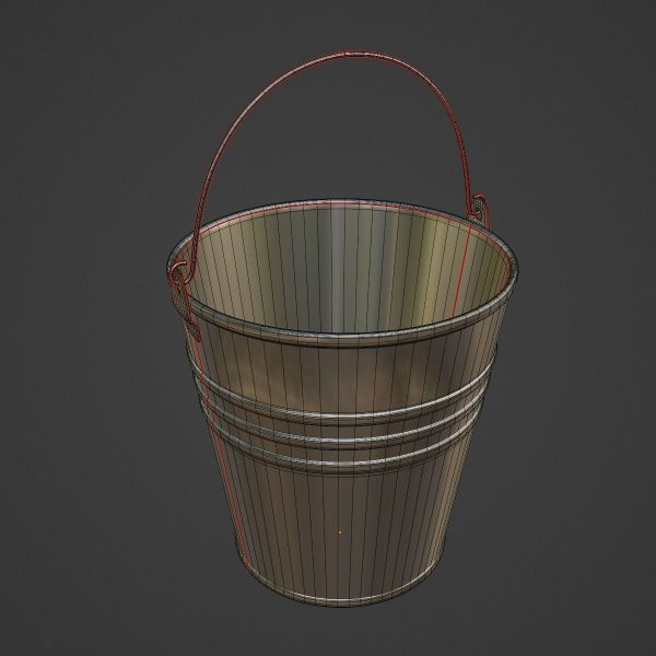 Nickel Pure Steel Bucket