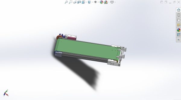 No motor drives the assembly line