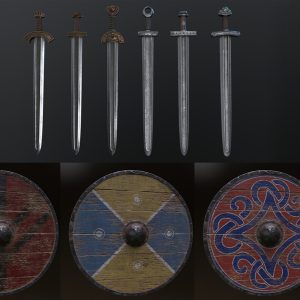 Nordic style weapon pack