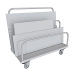 Novo metal industrial workshop cart with wheels