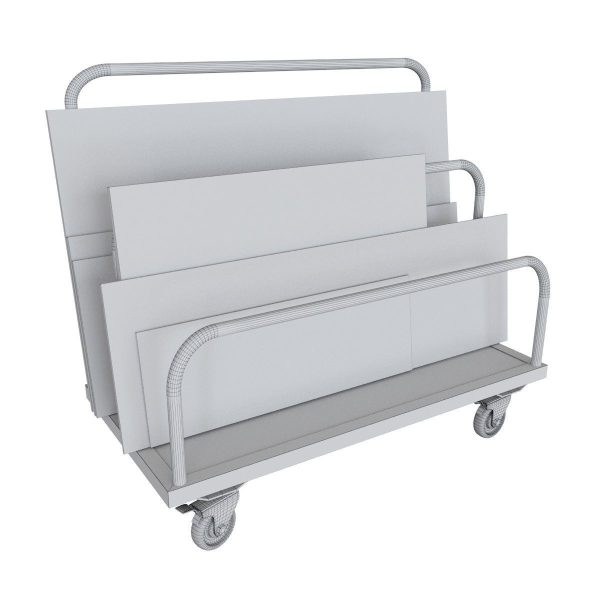 Novo metal industrial workshop cart with wheels