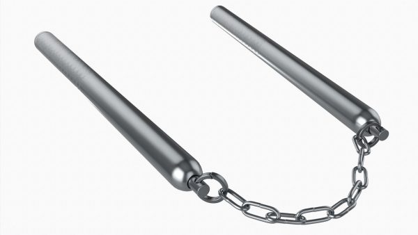 Nunchaku metal chain