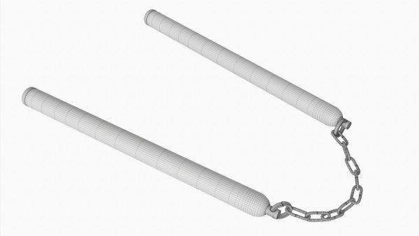 Nunchaku metal chain