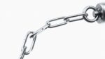 Nunchaku with chain light plastic