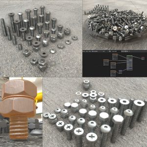 Nut and Bolt Package 4 Basic Version