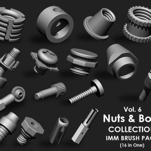 Nuts and Bolts IMM Brush Pack 16 in One Vol 6