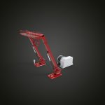 Offshore crane and deck crane 1