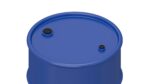 Oil Barrel blue