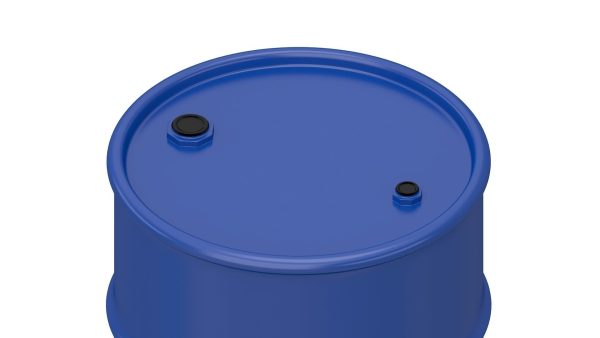 Oil Barrel blue