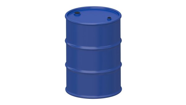 Oil Barrel blue