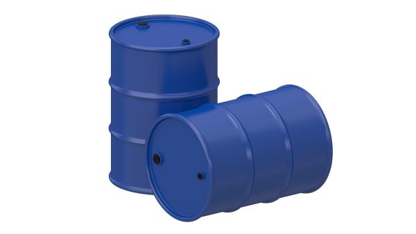 Oil Barrel blue