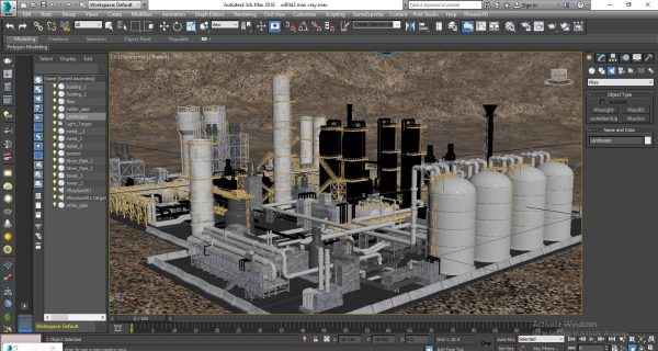 oil factory
