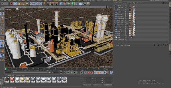 oil factory