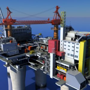 Oil Gas Platform