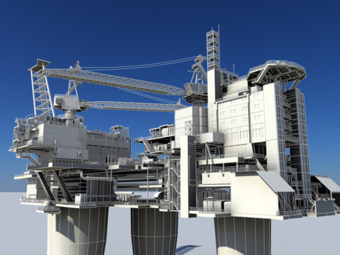 Oil Gas Platform