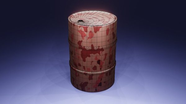 Oil or Paint Tank