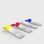 Oil Paint Tubes 4 Colors Set