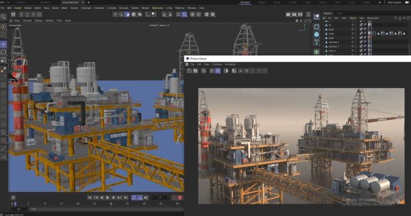 oil platform