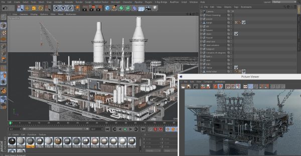 oil platform