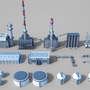 oil-refinery-3d-model-max-obj-fbx