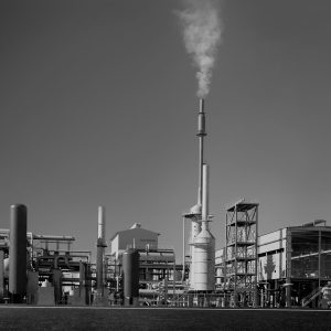Oil Refinery Low Poly Model