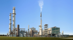 Oil Refinery Low Poly Model