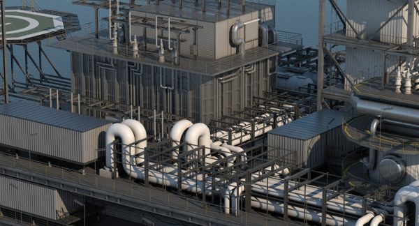 Oil Rig Platform